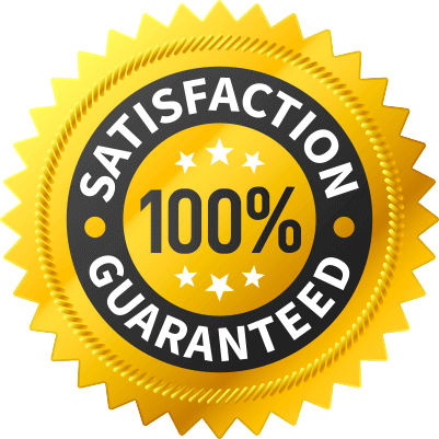100% Satisfaction Guaranteed