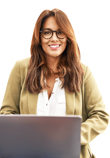 Woman on laptop
